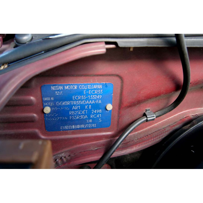 Nissan Skyline R33 (N.8445) view 42